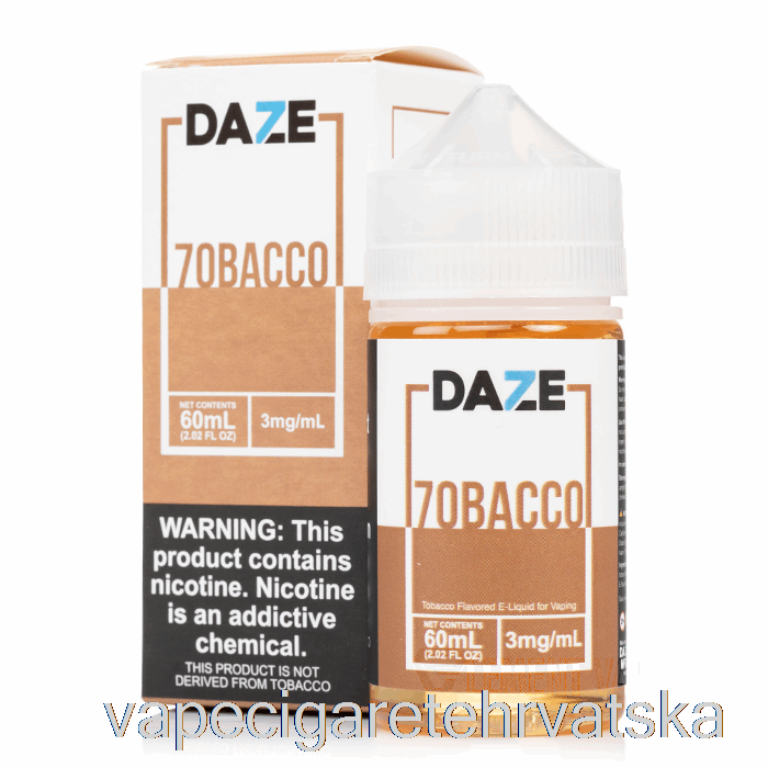 Vape Cigarete 7obacco - 7 Daze E-tekućina - 60ml 12mg